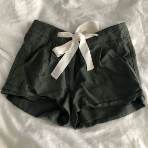 Aritzia Wilfred Allegra Linen Shorts 00
